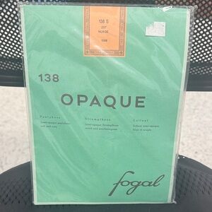 Fogal Opaque Pantyhose in dark brown